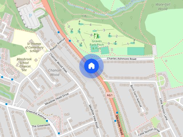 Apartment for rent in Meadowhead, Batemoor