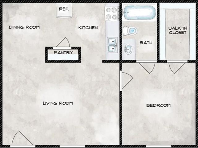 Apartment for rent in Merced, California