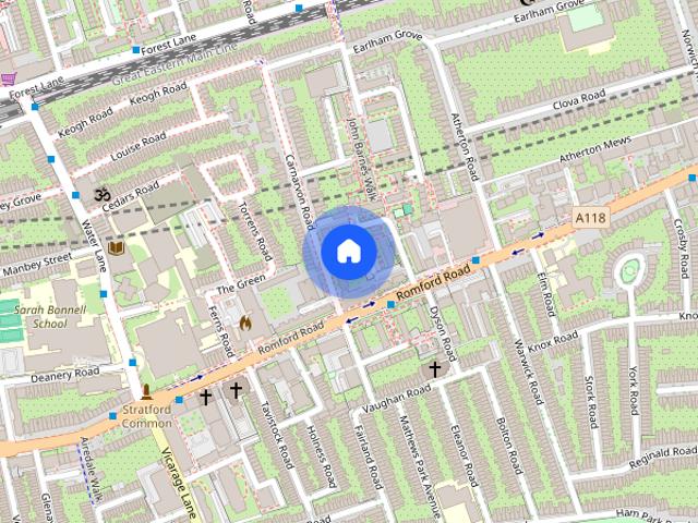 Apartment for rent in Maryland, Greater London