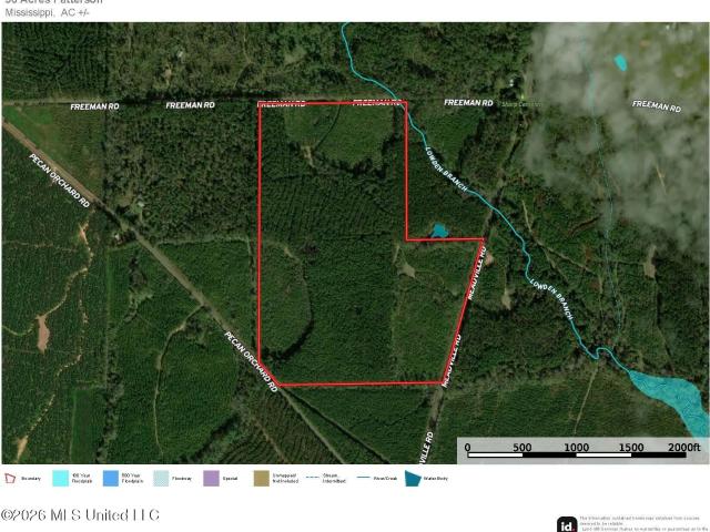 Land for sale in Liberty, Mississippi