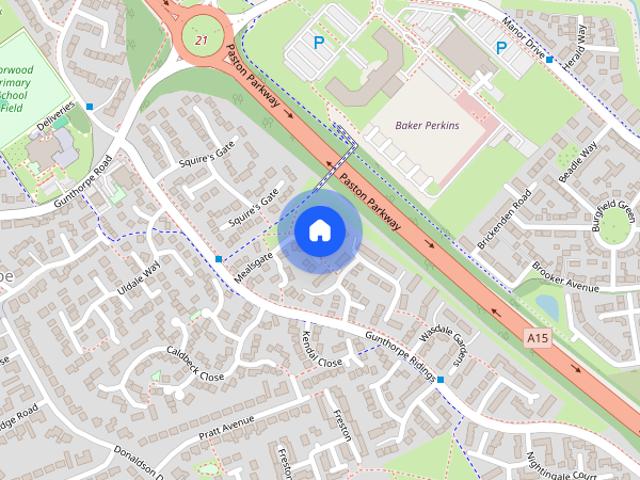 House for rent in Paston, Peterborough