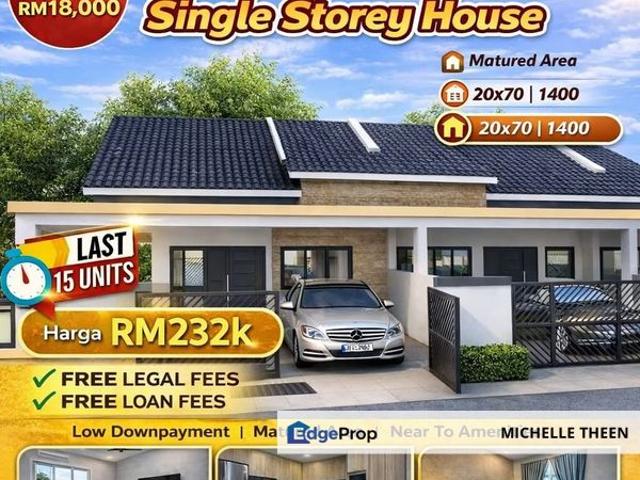 House for sale in Perak, Batu Gajah