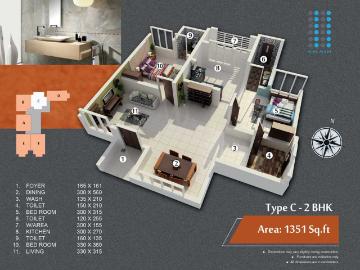 Apartment For Sale In Thrissur, Kerala, Ref# 2507400 Apartment For Sale In Thrissur, Kerala, Ref# 2507400
