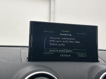 Audi a3 2015 bensin audi a3 sportback 1 4 tfsi 125hk p sensorer 0 51lmil ybe387