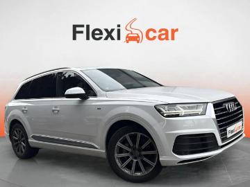 Audi q7 2018 diesel audi q7 black line ed 3 0 tdi quattro tiptronic diesel en flexicar leg...