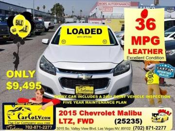 Chevrolet malibu 2015 gasoline 2015 chevrolet malibu ltz las vegas nv