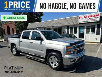 Chevrolet silverado 1500 2014 gas 2014 chevrolet silverado 1500 lt arlington va