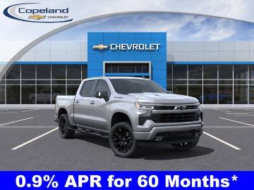 Chevrolet silverado 1500 2025 2025 chevrolet silverado 1500 rst silver ice metallic in bro...