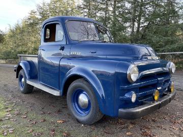 Dodge 1952 gasoline 1952 dodge b3b pilothouse pickup truck v8