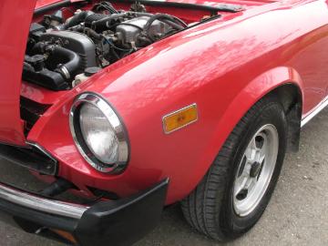 Fiat 124 spider 1981 essence fiat 124 spider cabriolet en rouge occasion a leyme pour 19 500