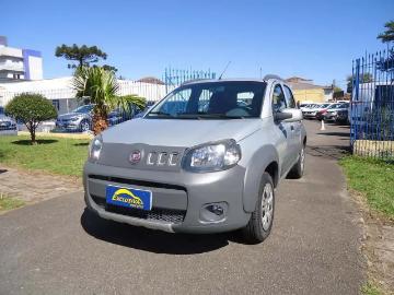 Fiat uno 2011 flex fiat uno 1 0 fire evo way 8v 4p 2010 prata em curitibaparana Fiat uno 2011 flex fiat uno 1 0 fire evo way 8v 4p 2010 prata em curitibaparana