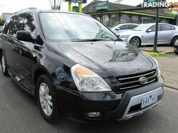 Kia grand carnival 2009 petrol 2009 kia grand carnival premium vq wagon