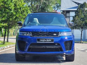 Land rover range rover sport 2018 gasoline 2018 range rover 5 0 sport svr a facelift 1 owner