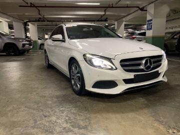 Mercedes benz c class sell 2nd hand 2016 mercedes benz c200 automatic gasoline at 23000 km...