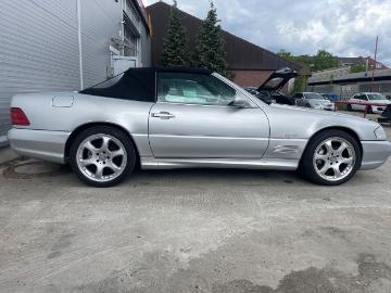 mercedes benz sl klasse 2001 benzin mercedes benz sl 500 silver arrow