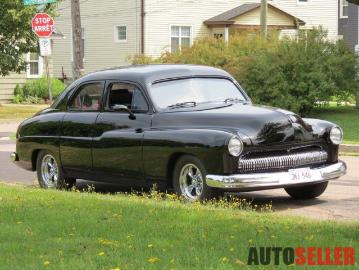Mercury 1950 1950 black restomod stunning leather ac nav built to drive corvette motor Mercury 1950 1950 black restomod stunning leather ac nav built to drive corvette motor