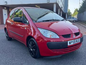 Mitsubishi colt 2006 petrol mitsubishi colt 1 1 red 3dr ulez free