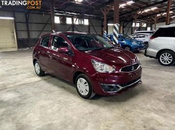 Mitsubishi mirage 2017 petrol 2017 mitsubishi mirage es la my18 5d hatchback