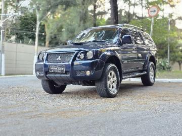 Mitsubishi pajero sport 2007 diesel mitsubishi pajero sport 2 5 hpe 4x4 4p 2006 azul em s ...