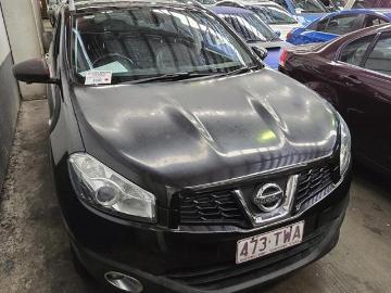Nissan dualis 2013 2013 nissan dualis ti l 4x4 j10 series 3 black cvt auto 6 sp seque 4d w...