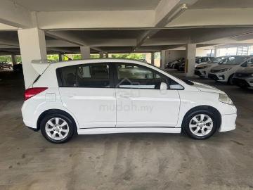 Nissan latio 2010 gasoline 2010 nissan latio 1 6 st l a keyless leather seat