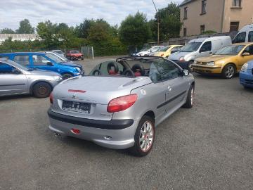 peugeot 206 2002 benzin peugeot 206 cabriolet cc platinum