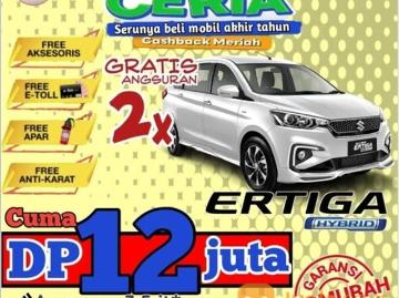 Suzuki ertiga 2022 bensin promo akhir tahun suzuki new ertiga hybrid