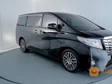 Toyota alphard 2017 bensin toyota alphard 2 5 g at 2017 hitam