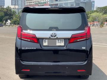 Toyota alphard 2018 toyota alphard 2 5 g at hitam 2018 termurah