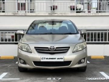 Toyota corolla 2009 toyota corolla altis 1 6a coe till 092029 Toyota corolla 2009 toyota corolla altis 1 6a coe till 092029