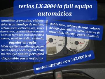 Toyota terios 2004 gasolina toyota terios lx auto usado 2004 color negro precio u s7 800 Toyota terios 2004 gasolina toyota terios lx auto usado 2004 color negro precio u s7 800