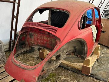 Volkswagen beetle 1971 gas 1971 vw super beetle parts car