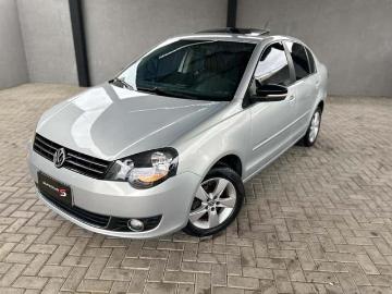 Volkswagen polo 2014 flex volkswagen polo 1 6 mi comfortline sedan 8v 4p 2014 prata em cur...
