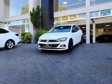 Volkswagen polo 2022 flex volkswagen polo 1 0 tsi comfortline 200 12v 4p 2021 branca em me...