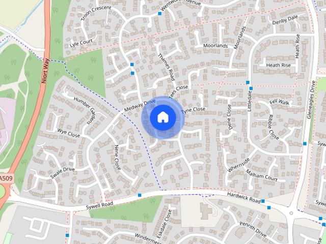 House for rent in Glenvale Park, Wellingborough