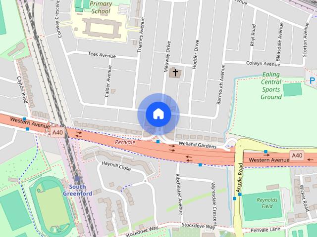 Apartment for rent in London Borough of Ealing, Perivale