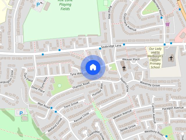 House for rent in Westbury Park, Newcastle-under-Lyme
