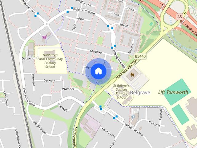 Room for rent in Belgrave, Tamworth