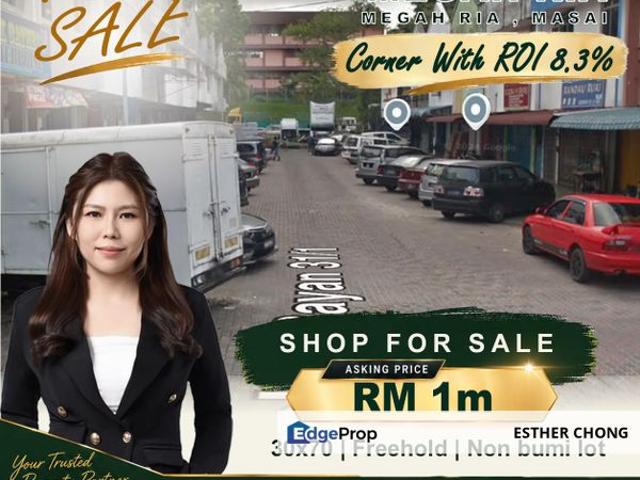 Shop for sale in Masai, Johor