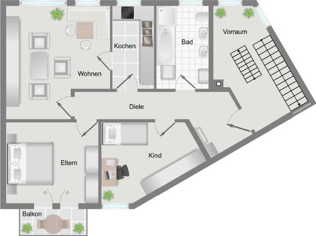 Wohnung kaufen in Schwabmünchen, Bayern