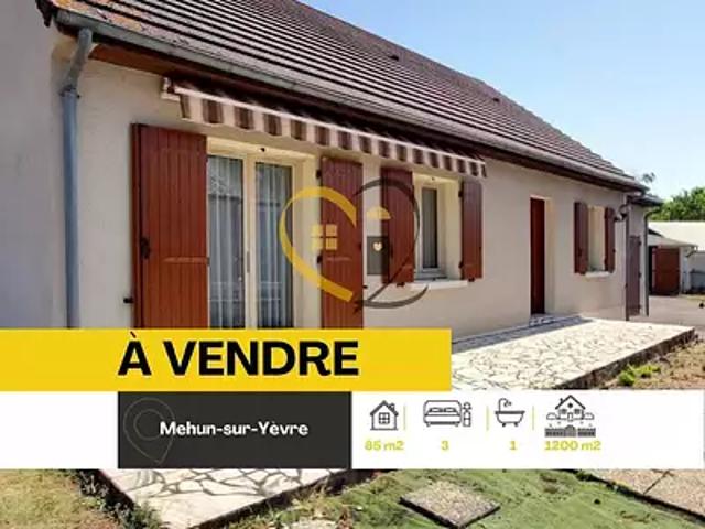 Maison vente à Vierzon, Mehun-sur-yèvre