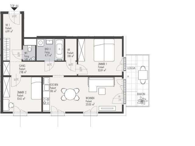 Wohnung kaufen in Seestadt, Wien