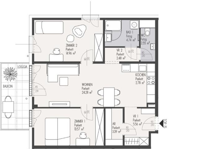 Wohnung kaufen in Seestadt, Wien