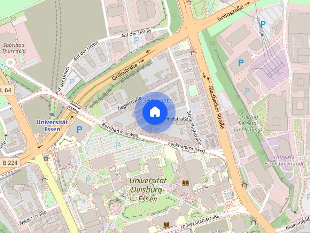 Apartment mieten in Nordviertel, Essen