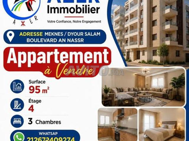 Appartement vente à Hay Salam, Meknès