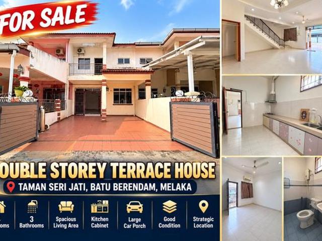 Terraced House for sale in Batu Berendam, Melaka Tengah