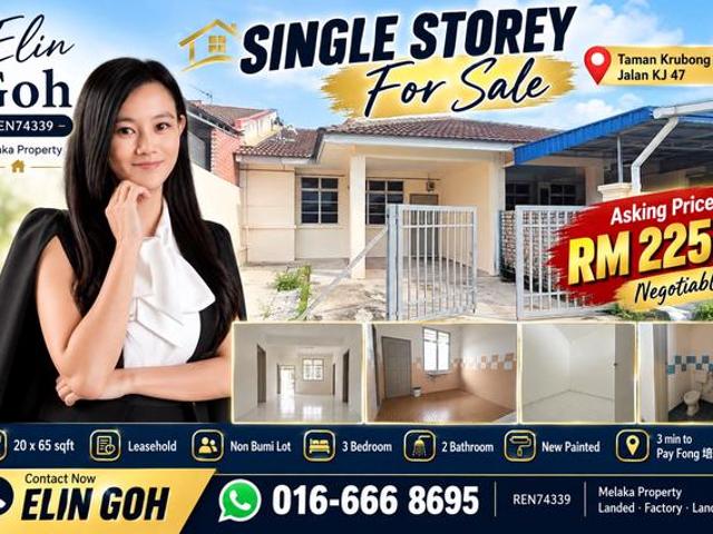 Terraced House for sale in Krubong