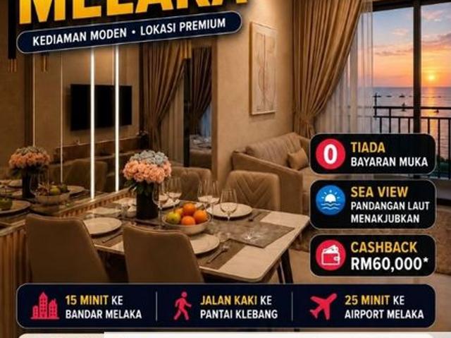 Condominium for sale in Klebang Besar, Bandaraya Melaka