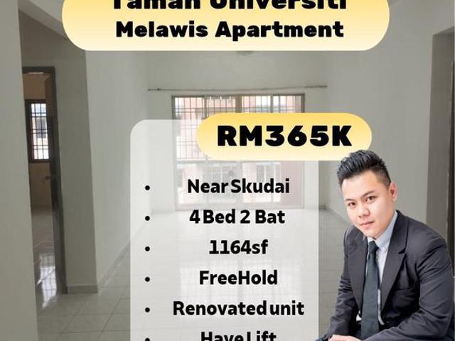 Apartment for sale in Skudai, Iskandar Puteri