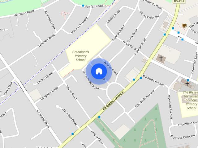 House for rent in Higher Bartle, Lancashire
